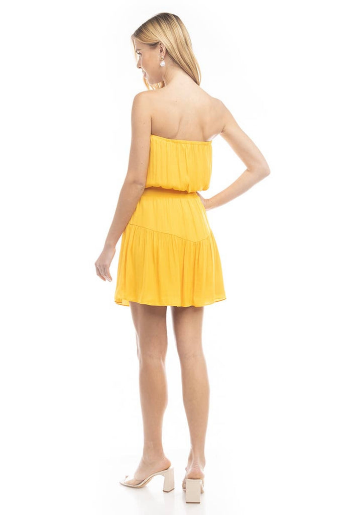 Valentina Short Dress Citron
