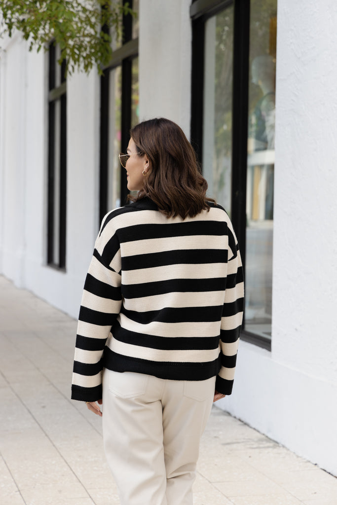 Soho Striped Pullover